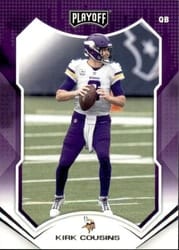 2021 Panini Playoff Base Set Kirk Cousins #144 card