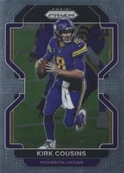 2021 Panini Prizm Base Set Kirk Cousins #128 card