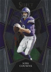 2021 Panini Select Base Set Kirk Cousins #123 card