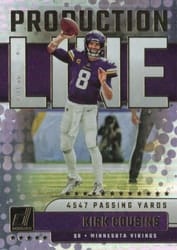 2023 Donruss Production Line Kirk Cousins #PDL-4 card