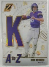 2023 Panini Zenith A to Z Kirk Cousins #11 card