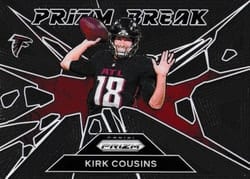 2024 Panini Prizm Prizm Break Kirk Cousins #7 card