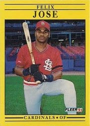 1991 Fleer Base Set Kirk Gibson #636 card