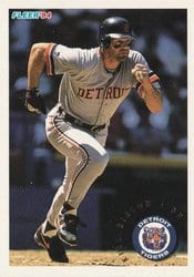 1994 Fleer Base Set Kirk Gibson #130 card