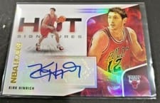 2020-21 Hoops Hot Signatures Kirk Hinrich #HS-KHI card