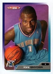 2005-06 Topps Total Base Set Kirk Snyder #353 card