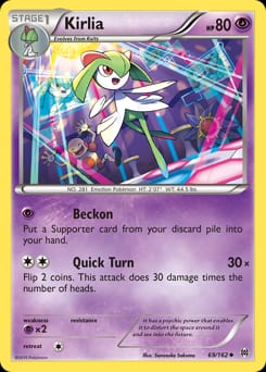 BREAKthrough Kirlia #69 card
