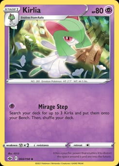 Chilling Reign Kirlia #60 card