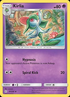 Cosmic Eclipse Kirlia #81 card