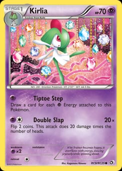 Legendary Treasures Kirlia #RC9 card