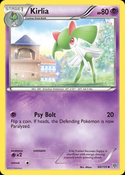 Plasma Storm Kirlia #60 card