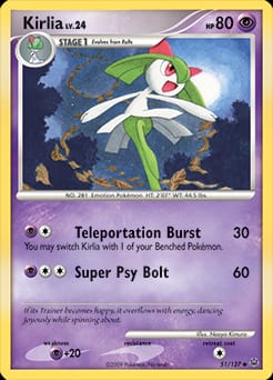 Platinum Kirlia #51 card