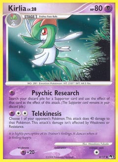 POP Series 7 Kirlia #8 card