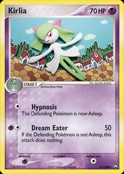 2007 Power Keepers Kirlia #31 card