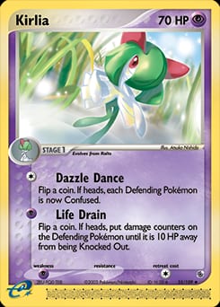 2003 Ruby & Sapphire Kirlia #35 card