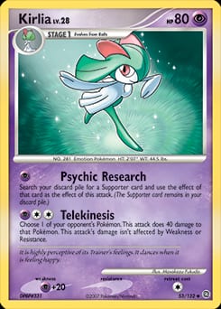 Secret Wonders Kirlia #53 card