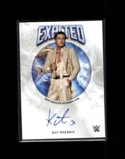 2025 Topps Exalted WWE Wrestling Exalted Autographs Kit Wilson #EXT-KIT card
