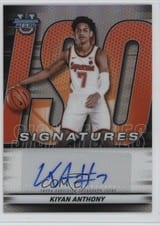 2025-26 Bowman University Best Iso Signatures Kiyan Anthony #IS-KA card