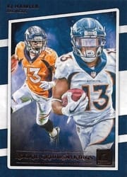 2020 Donruss Rookie Gridiron Kings KJ Hamler #RGK-KH card