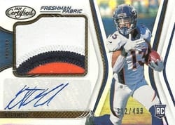 2020 Panini Certified Base Set KJ Hamler #220 card
