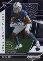 2020 Panini Prizm Draft Picks Base Set KJ Hamler #122 card