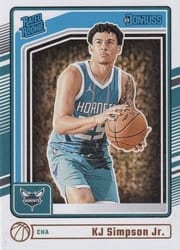 2024-25 Donruss Base Set KJ Simpson Jr. #247 card