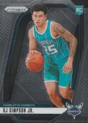 2024-25 Panini Prizm Base Set KJ Simpson Jr. #247 card
