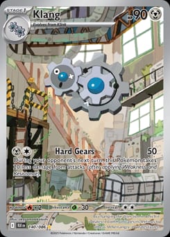 Black Bolt Klang #140 card