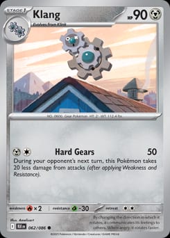 Black Bolt Klang #62 card