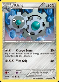 Dark Explorers Klang #76 card