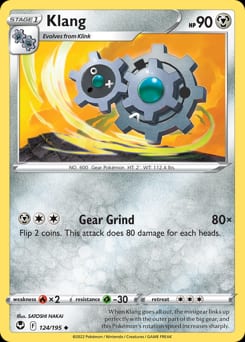 Silver Tempest Klang #124 card