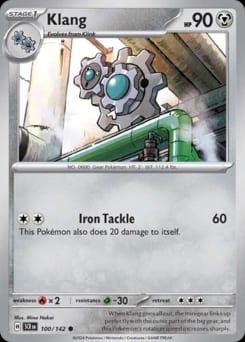 Stellar Crown Klang #100 card