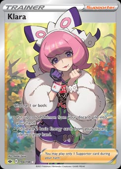 Chilling Reign Klara #194 card