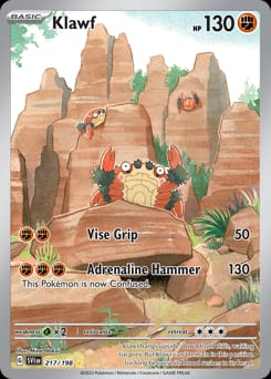 Scarlet & Violet Klawf #217 card