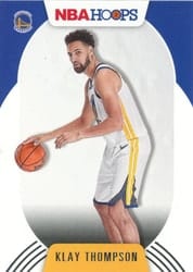 2020-21 Hoops Base Set Klay Thompson #77 card