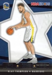 2020-21 Hoops Lights Camera Action Klay Thompson #27 card
