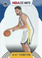 2020-21 Hoops Winter Base Set Klay Thompson #77 card