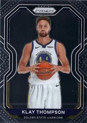 2020-21 Panini Prizm Base Set Klay Thompson #87 card