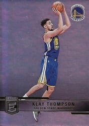2021-22 Donruss Elite Base Set Klay Thompson #136 card