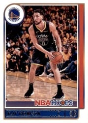 2021-22 Hoops Base Set Klay Thompson #8 card