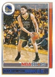 2021-22 Hoops Winter Base Set Klay Thompson #8 card