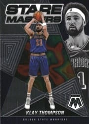 2021-22 Panini Mosaic Stare Masters Klay Thompson #7 card