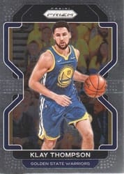 2021-22 Panini Prizm Base Set Klay Thompson #92 card