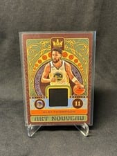 2022-23 Panini Court Kings Art Nouveau Klay Thompson #AN-KTG card