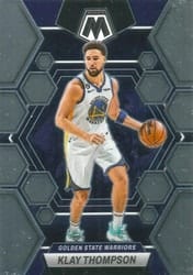 2022-23 Panini Mosaic Base Set Klay Thompson #34 card