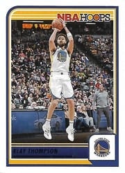 2023-24 Hoops Base Set Klay Thompson #18 card
