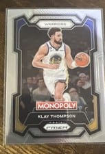 2023-24 Panini Prizm Monopoly Base Set Klay Thompson #29 card