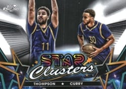 2023-24 Topps Chrome Cosmic Star Clusters Klay Thompson #SC-3 card