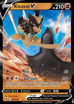 Astral Radiance Kleavor V #87 card
