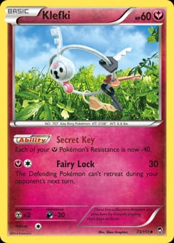 Furious Fists Klefki #73 card
